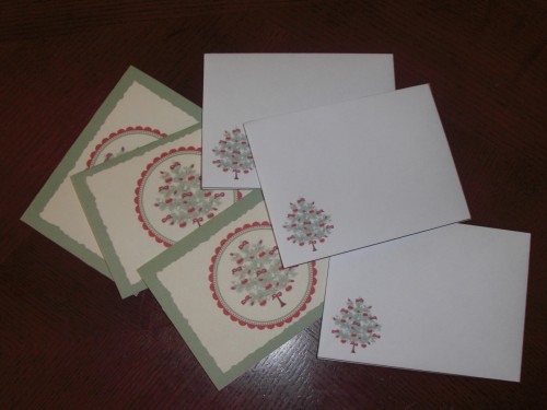 Christmas Tree Card I Printed This Year
